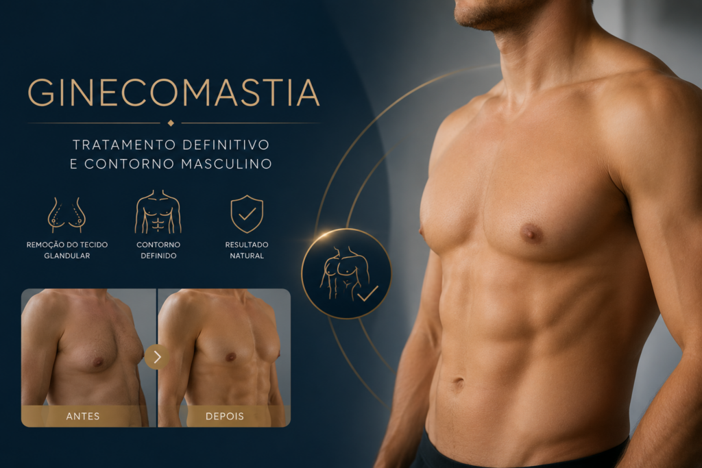 cirurgia de ginecomastia masculinização do tórax