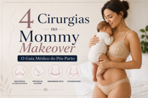 4 Cirurgias no Mommy Makeover: Guia Médico Completo