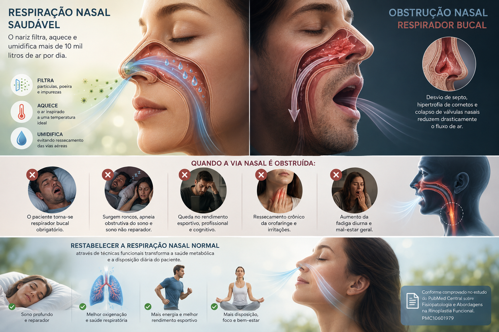 Fatos Sobre a Rinosseptoplastia: Integrando a Rinoplastia Estética e Funcional