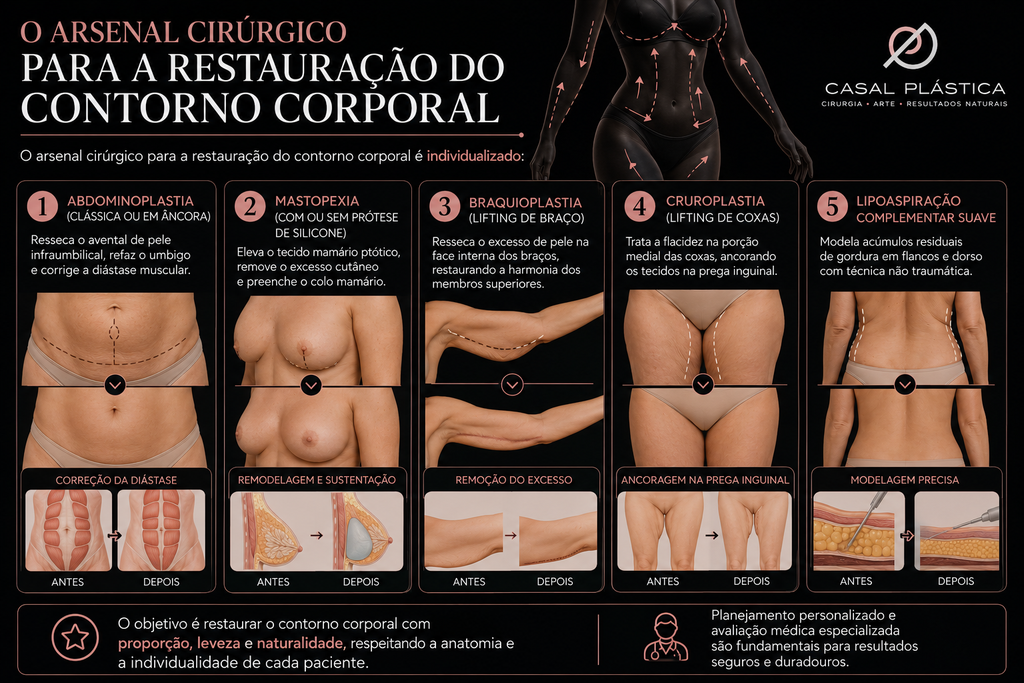 medicamentos para emagrecer e cirurgia corporal