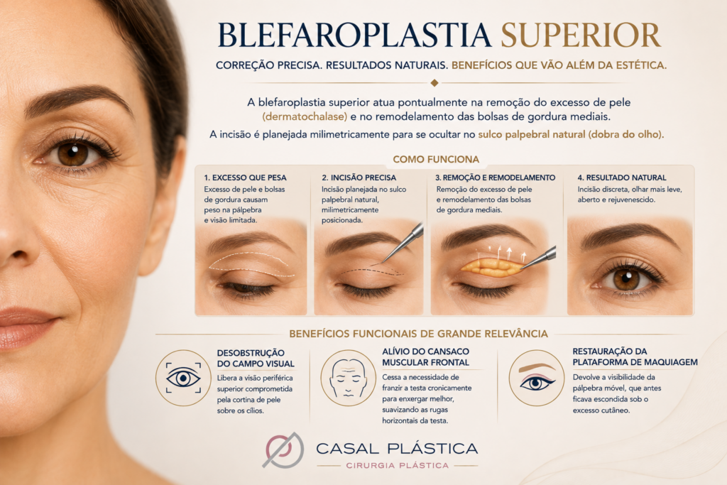 Blefaroplastia superior