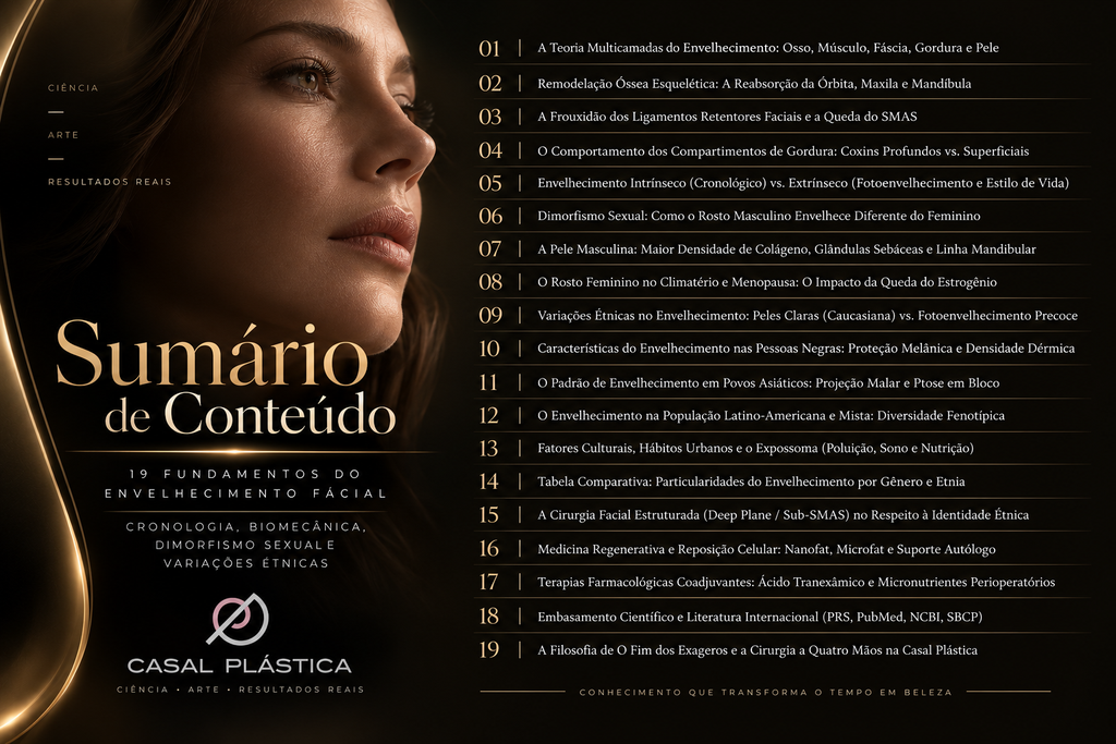 envelhecimento facial