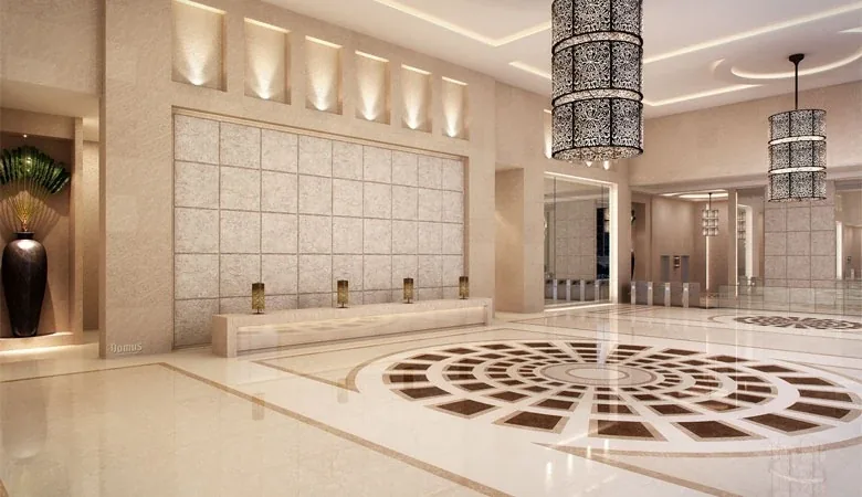Hall de entrada do CEO Corporate Office, Barra da Tijuca