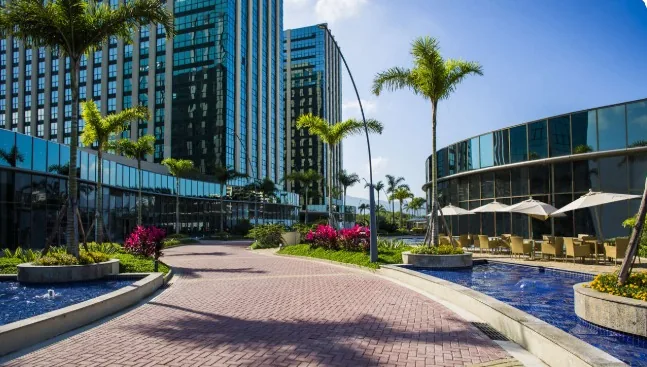 Áreas de convivência do CEO Corporate Office, Barra da Tijuca